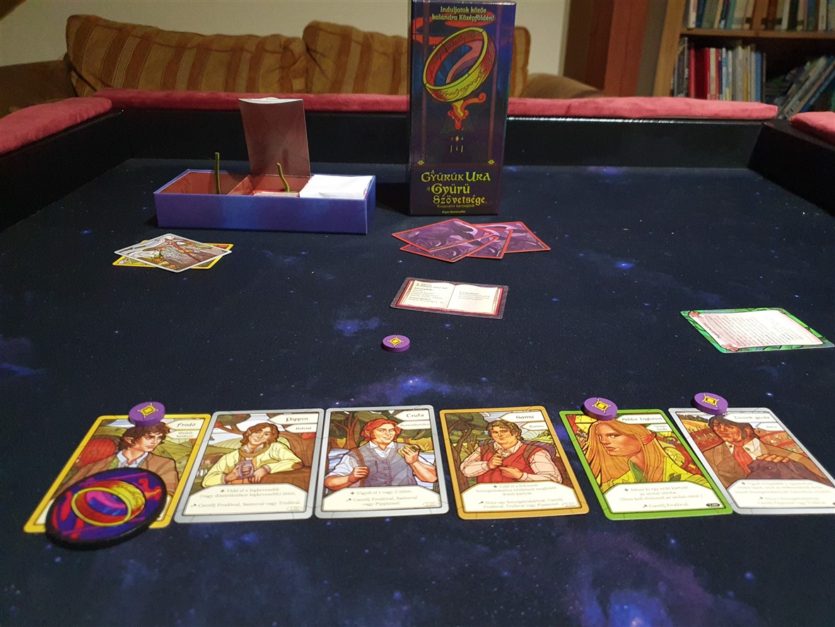 "The Fellowship of the Ring: Trick-Taking Game - A Gyűrűk Ura: A  Gyűrű Szövetsége"