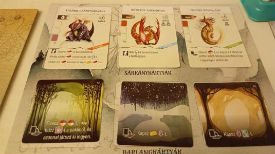 Reptáv társasjáték - Barlangok